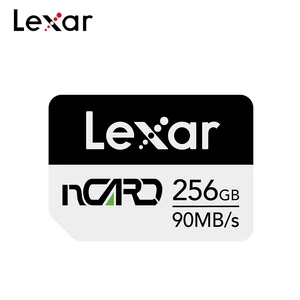 Карта памяти Lexar 256 ГБ nCard 128 Гб 64 Гб Nano карта высокоскоростная флэш-карта телефона 100% оригинал NM карта для Huawei P40 Mate 30 pro