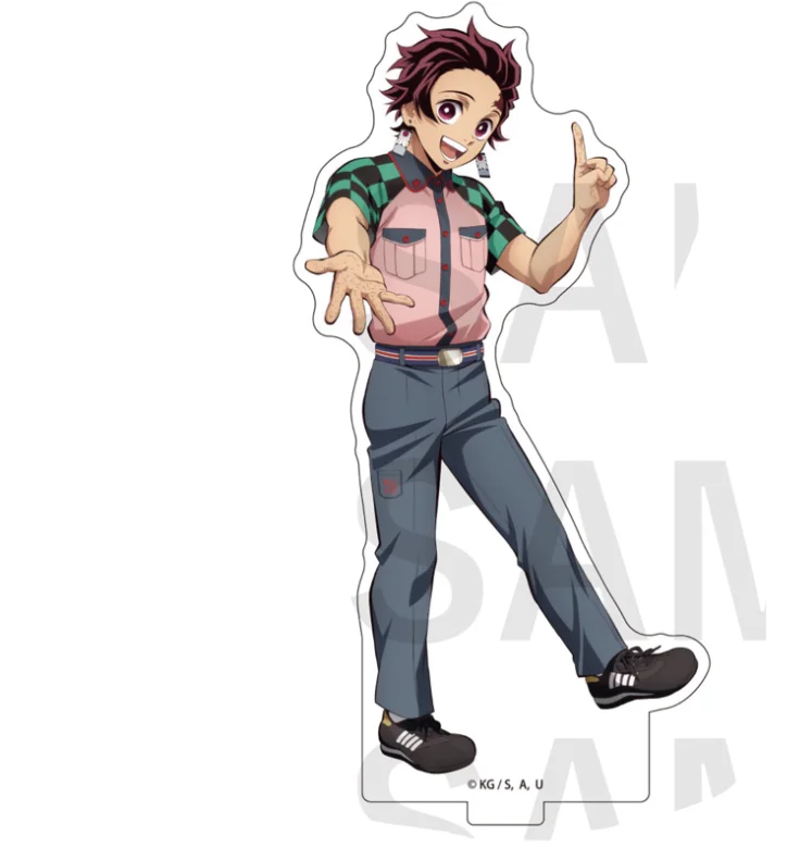 

Anime Demon Slayer Hashibira Inosuke Acrylic Stand Figure Model Plate Display Desktop Decor Cosplay Cartoon Restaurant Series