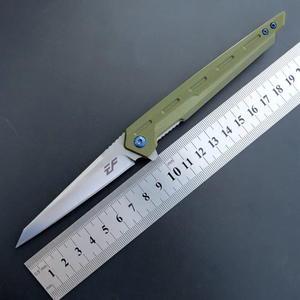 Eafengrow EF917 Портативный Домкрат D2 лезвие G10 Ручка складной Survivcal Тактический Кемпинг