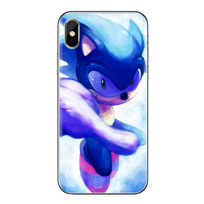 For Huawei P Smart Y6 P8 P9 P10 Plus Nova P20 Lite Pro Mini 2017 SLA-L02 SLA-L22 2i Covers Silver Sonic The Hedgehog Shadow Sega |