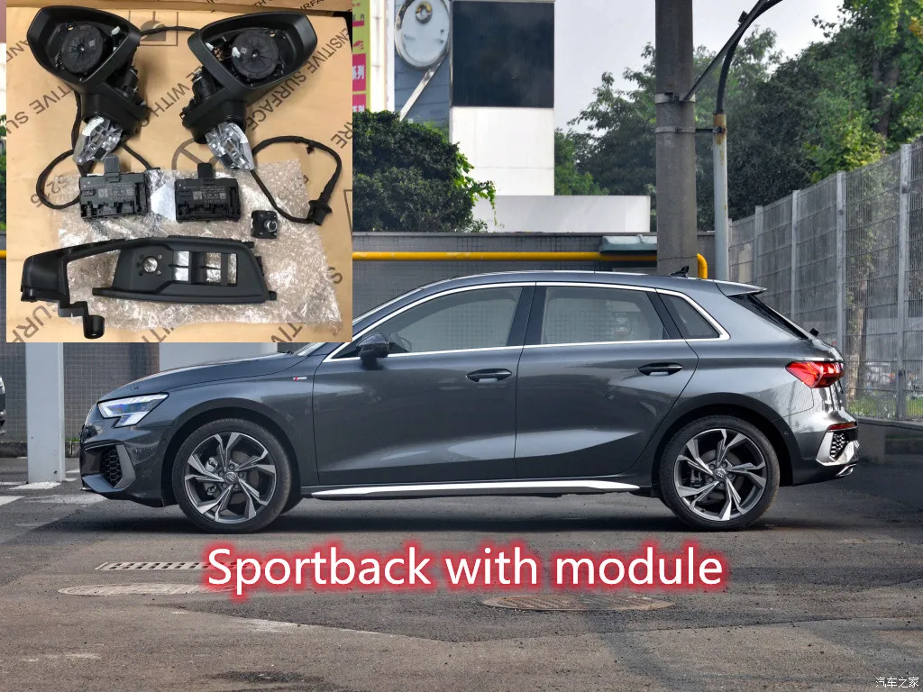 

OEM для Audi A3 8Y S3 2021--- электрическое складное зеркало заднего вида