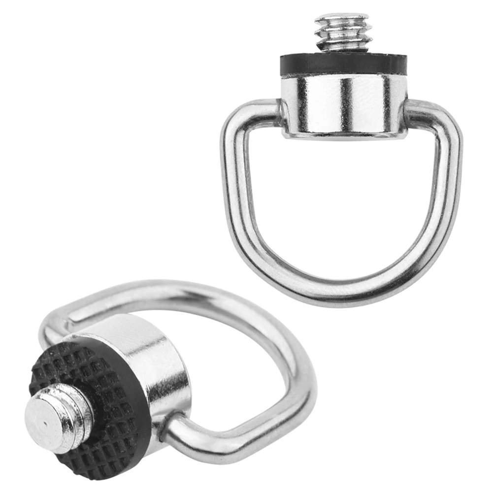 2019 новый 5 шт. 1/4 дюйма Камера винт для Quick Release plate металлические d-образное кольцо