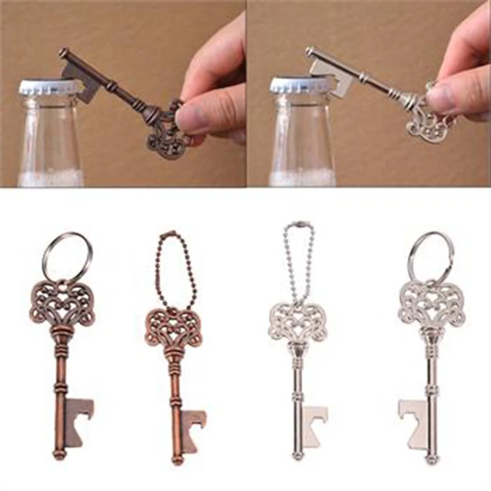 Винтажный металлический брелок в форме ключа открывалка для пивных бутылок