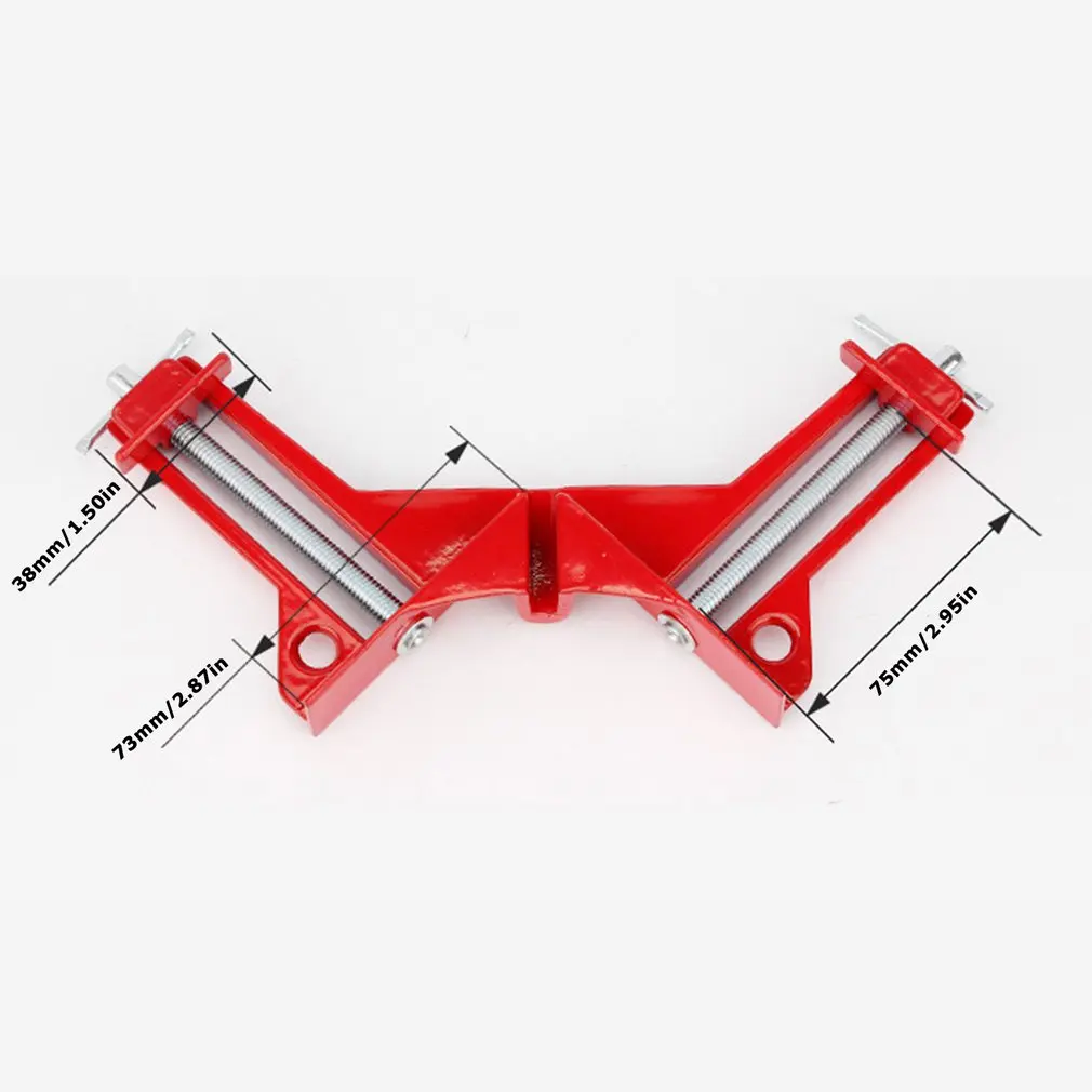 

Multifunction 4inch 90 degree Right Angle Clip Picture Frame Corner Clamp 100mm Mitre Clamps Corner Holder Woodworking Hand Tool