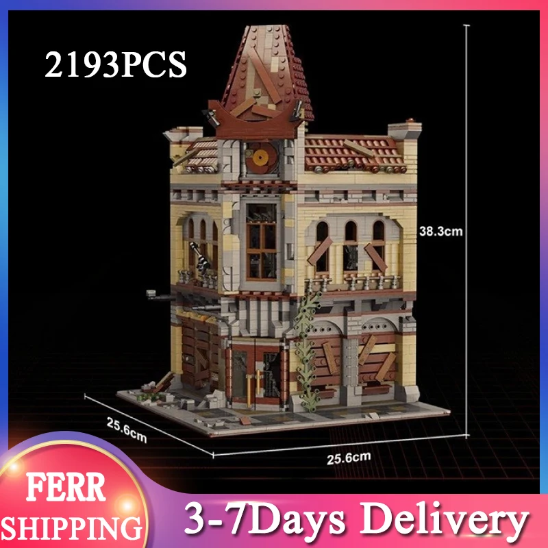 

Конструктор Супер 18K K127 город МОС уличный вид разорение театр архитектура дворец кинотеатр 2193 шт. Кирпичи подарок для игрушек