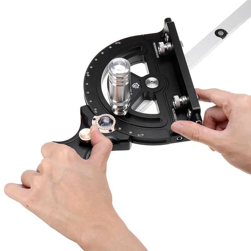 Miter Gauge Adjustment 0-70 Degree Woodworking Table Saw Handle 70 Assembly Angle Ruler Multi Purpose Tool | Инструменты