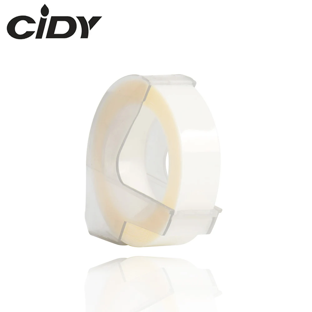 CIDY 1 шт. прозрачный цвет совместимый с DYMO 1610 12965 1880 производитель этикеток 3D