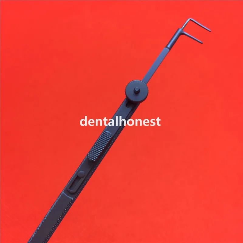 Титановый сплав 1 шт. косоглазий крючок 150 мм офтальмологический прибор для