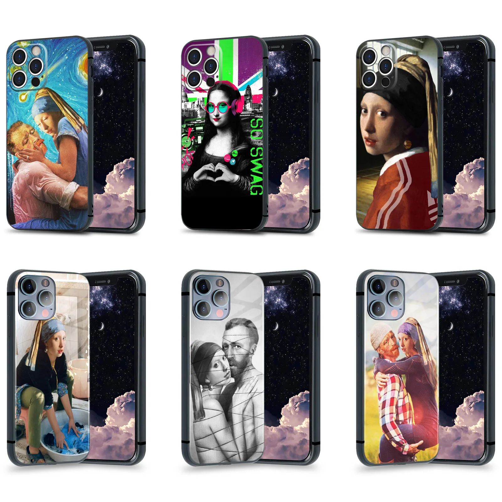 

Чехол для iPhone 13 12 11 Mini Pro XS Max 6 SE X XR 7 8 Plus