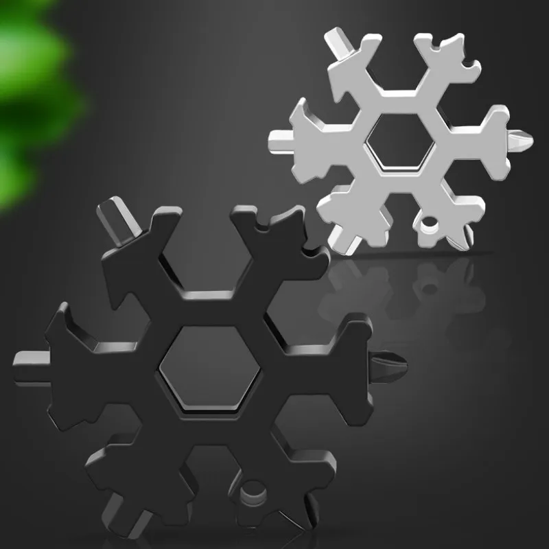 Снежные хлопья гаечный ключ брелок отвертка с шестигранной головкой Карманный