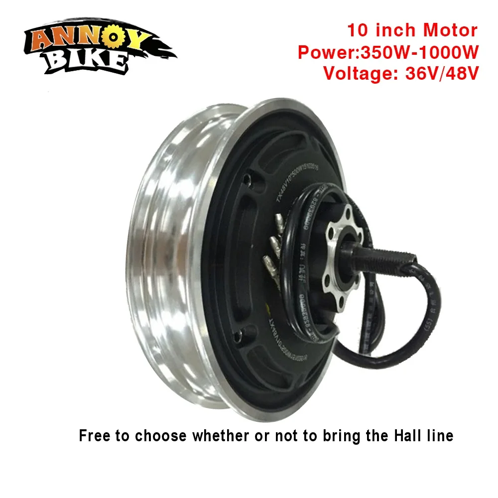 10-дюймовый мотор TX комплект электрического скутера мотор-колесо с передним