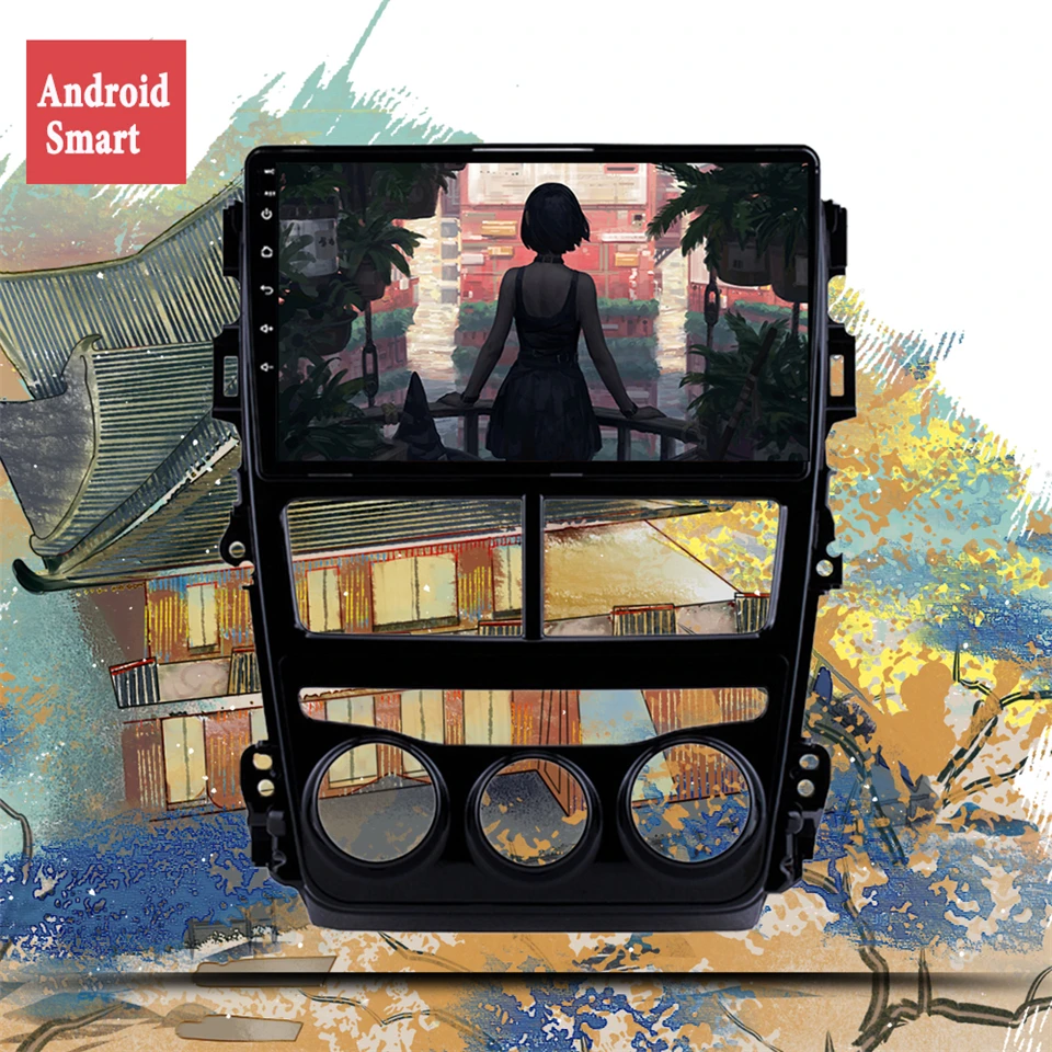 2 Din Android 14 Автомобильный DVD GPS-навигатор Радио BT Мультимедийный плеер Стерео для