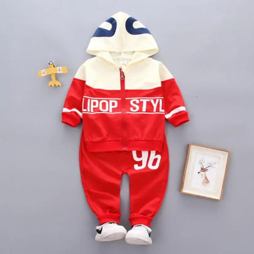

Spring Autumn Baby Girls Clothes Set Brand Kids Boys T-Shirt+Pant Cotton 2PCS Infant Suits Bebes Jogging Tracksuits Costume A-13