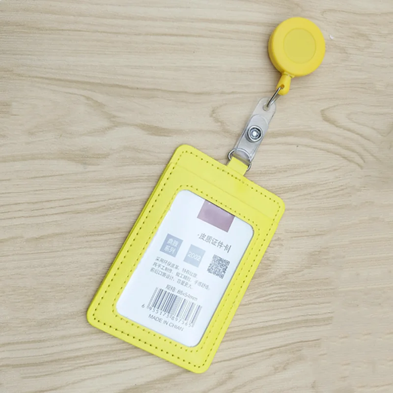 Кожа сотрудников персонала учителя магазин менеджер работы держатель для карт