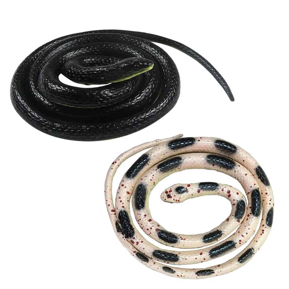 2 шт. декоративные искусственные резиновые змеи|Шутки и розыгрыши| |