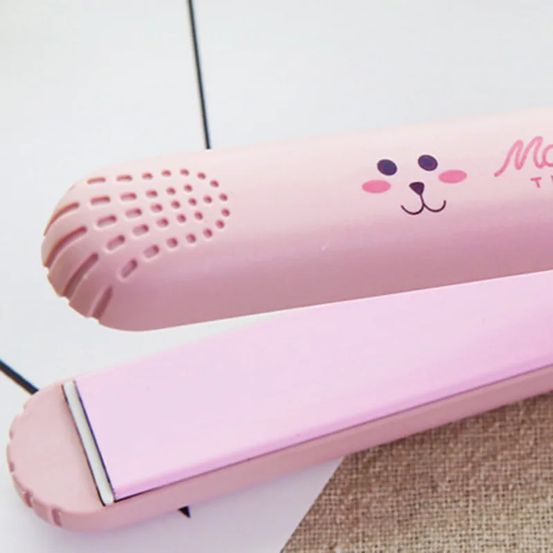 Мини выпрямитель для волос щипцы завивки Электронный Профессиональный утюжок