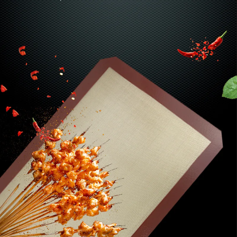 1 шт. многоразовый устойчивый к высоким температурам антипригарный коврик для