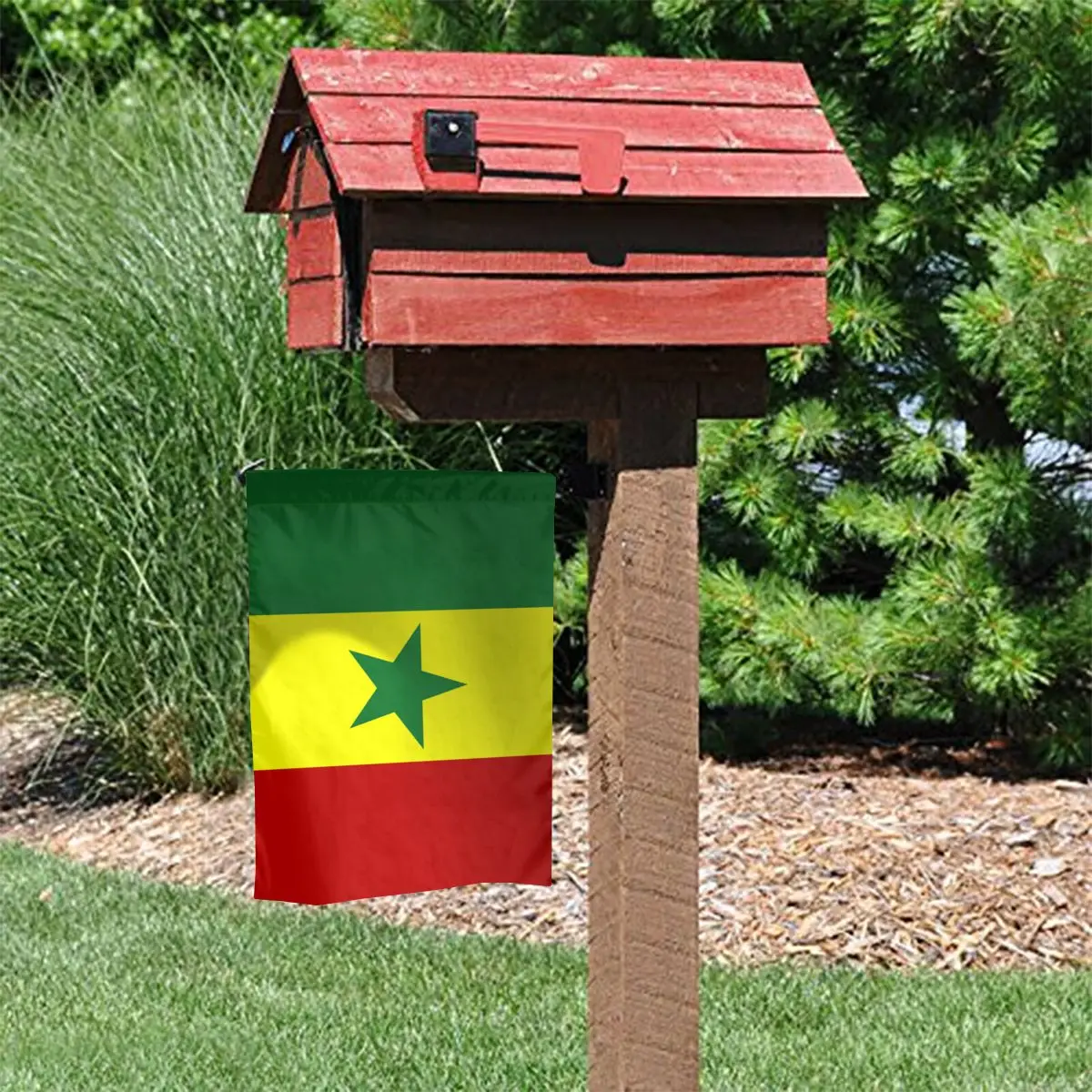 

Senegalese National Flag 30X45cm outdoor Garden Flag