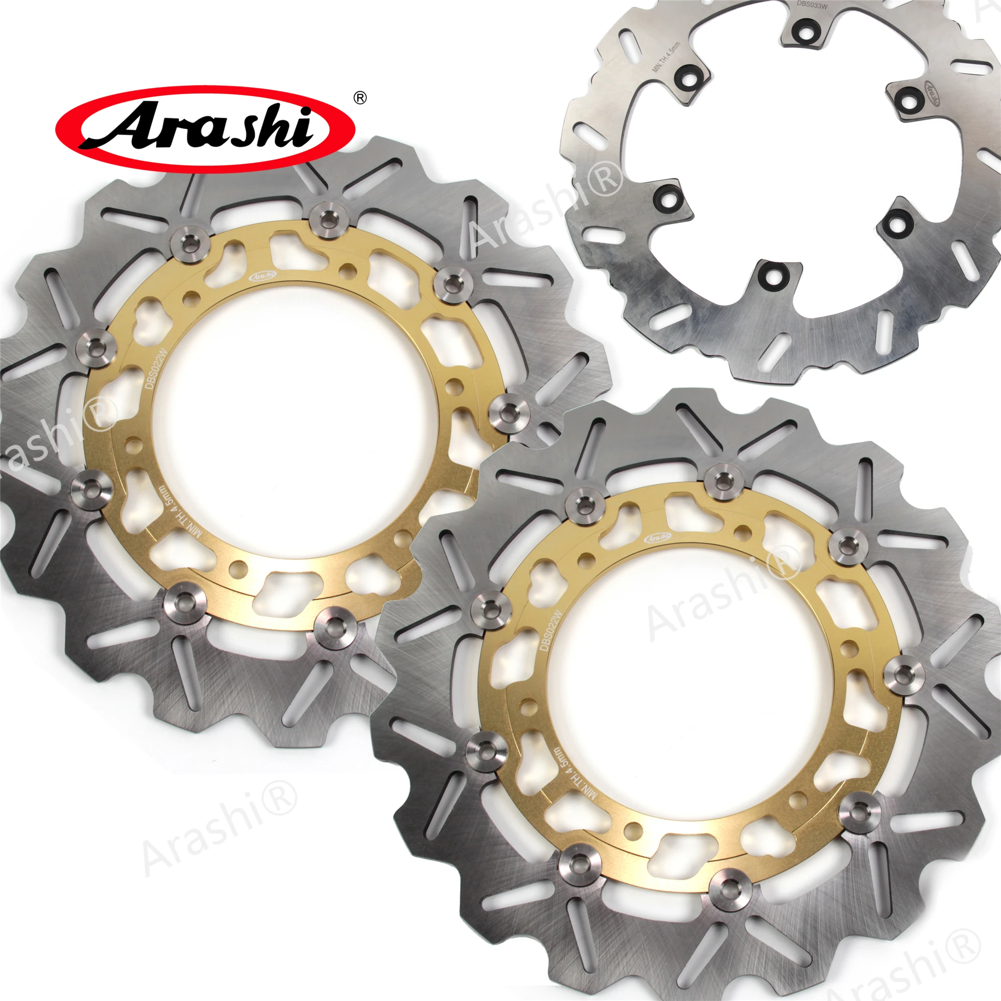 ARASHI для YAMAHA BT1100 BULLDOG 2002 2006 CNC Передние Задние тормозные роторы тормозной диск BT 1100
