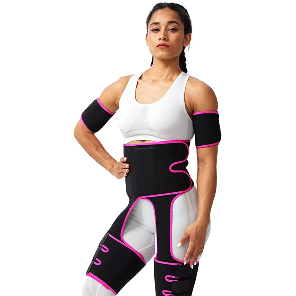 

2 in 1 Waist Sweat Trainer Belt Band for Women Adjustable Neoprene Workout Waist Trimmer For Reduce Weight Keep Body Slim