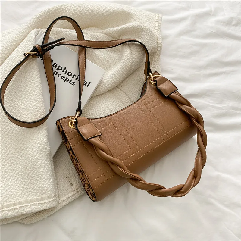 

Autumn New Designer Thread Handbags For Women High Quality Pu Leather Shoulder Purses Chic Ladies Wedding Clutch Messenger SAC