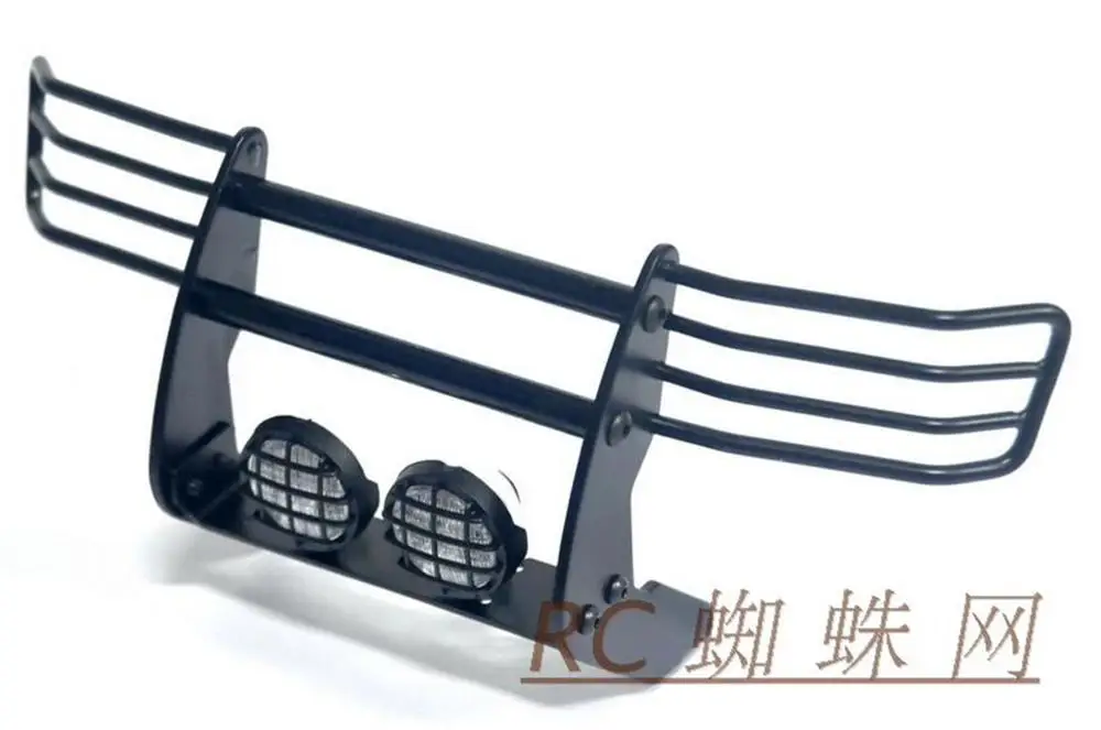 Модель автомобиля R/C 1/10 RC TAMIYA CC01 PAJERO металлический бампер серебристый или