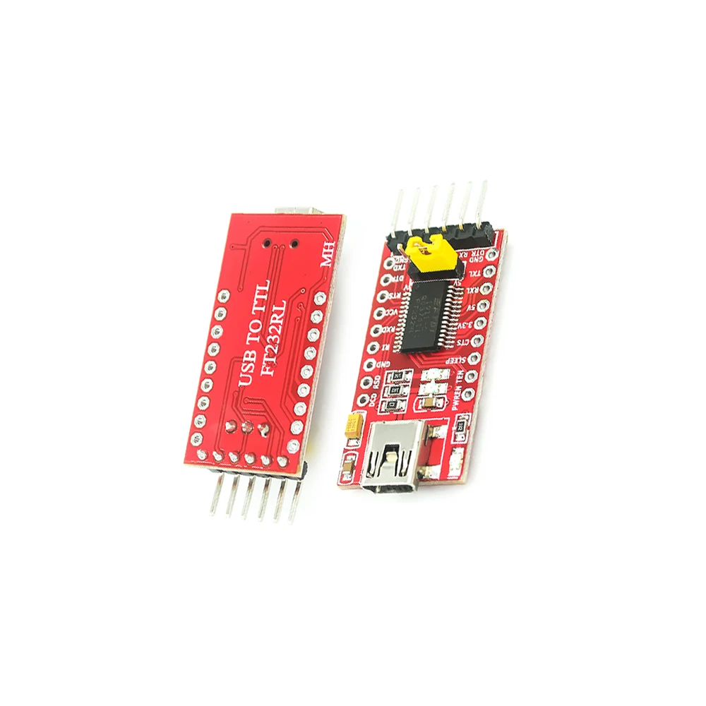 Последовательный преобразователь FT232RL FT232 FTDI USB 3 В 5 в TTL модуль адаптера мини-порт
