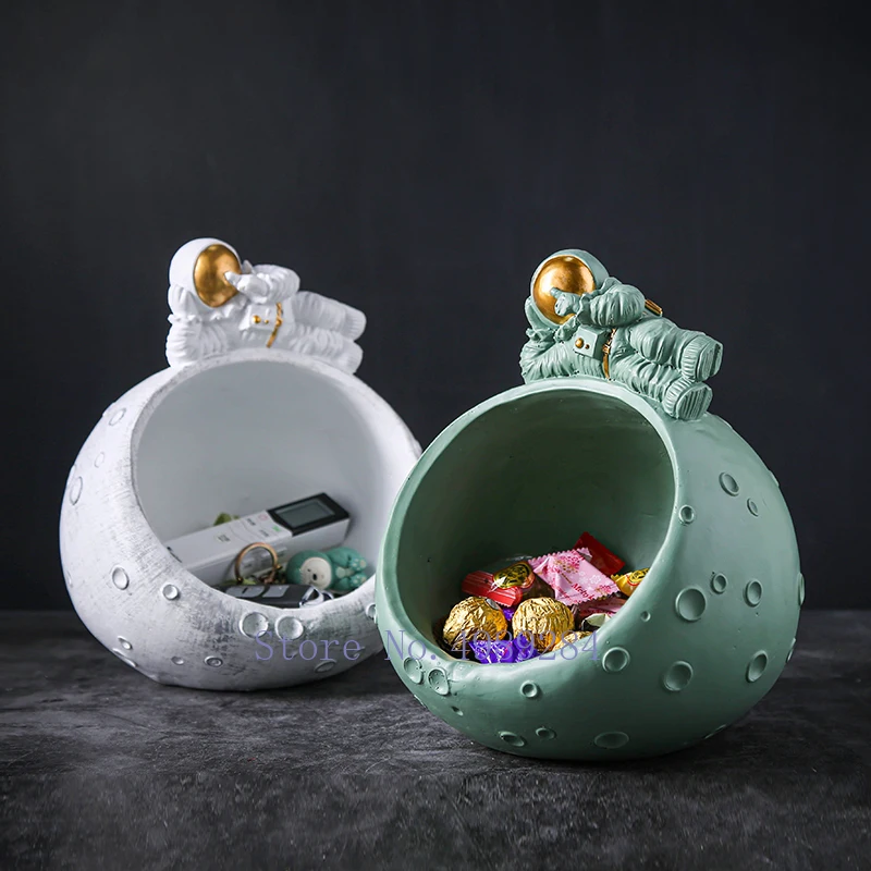 Креативная полимерная шкатулка для хранения космоса астронавта Настольная