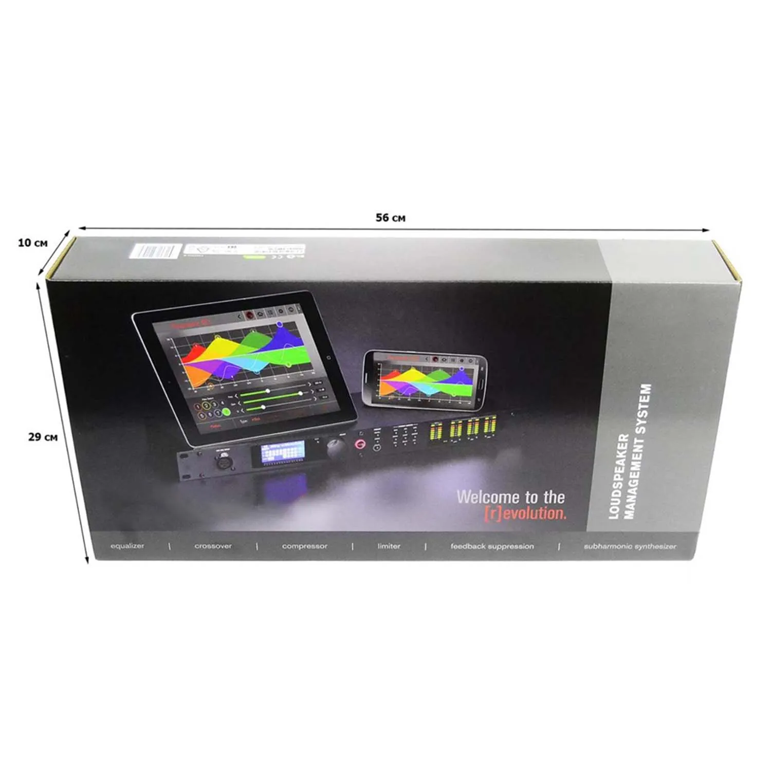 GAX-PA2 цифровой процессор 2in6out DriveRack PA Профессиональное звуковое оборудование