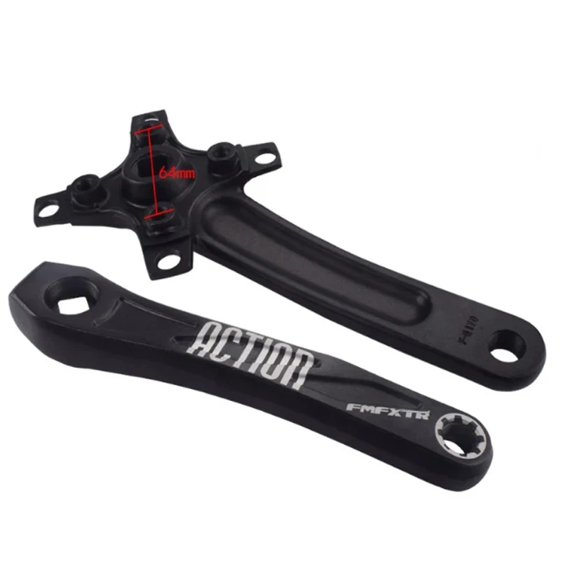 Шатун для горного велосипеда Алюминий алюминиевая Звездочка левый и правый один