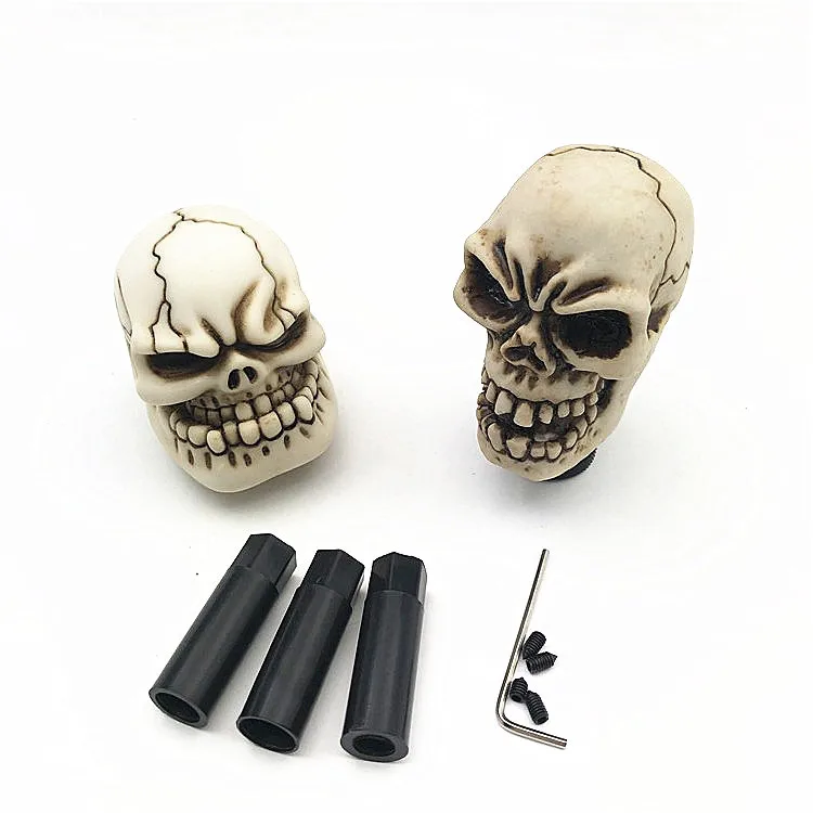 Universal Skull Resin Manual Gear Shift Knob Car Shifter Stick Lever Fit For BMW Ford Passat Honda Audi Toyota | Автомобили и