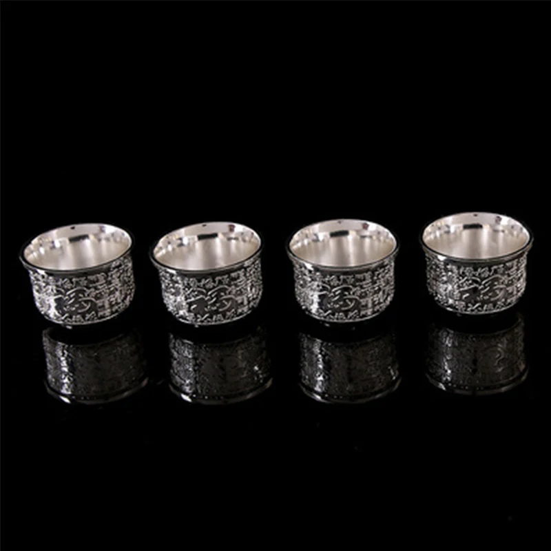 Чайный набор Pak Fook ручной работы чайник для пивоварения серебристый уличный