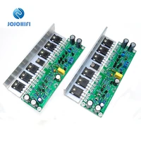 1 pair l15 dual amp with angled aluminum irfp240 irfp9240 fet amplifier audio finished board mosfet sound amplifiers assembled