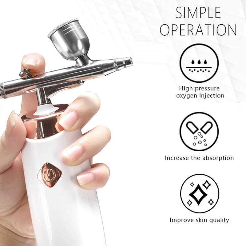 hydrotherapy portable face mositure airbrush skin moisture nutrition younger tender refreshing | Красота и здоровье