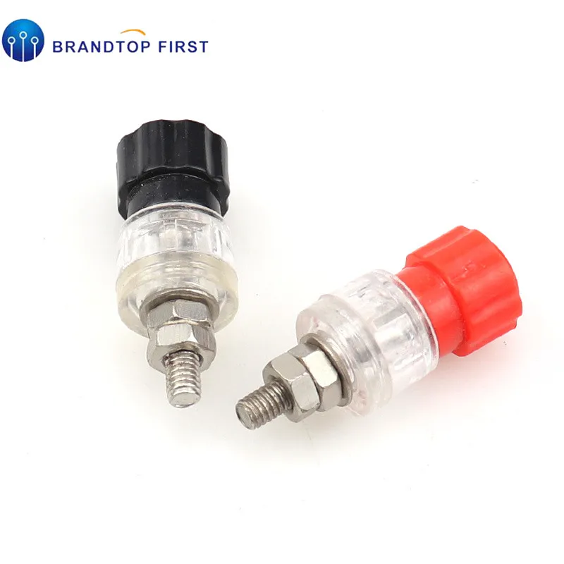 Фонарь типа банан 4 мм красный и черный|Соединители| |