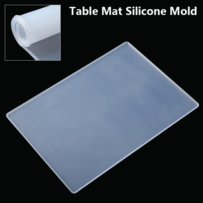 

1pc Silicone Mold Jewelry Making Handmade Tool Table Plate Mat Resin Silicone Plate Accessories 32.3*23.3cm
