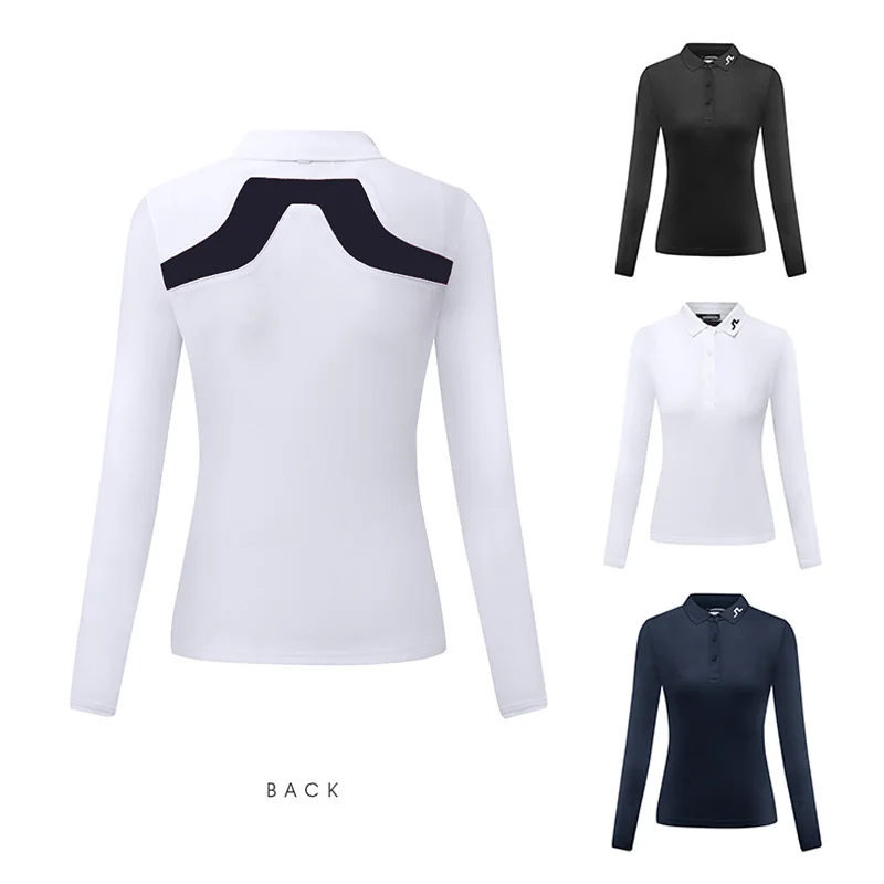 

Golf shirt Women polo long sleeve golf clothing autumn