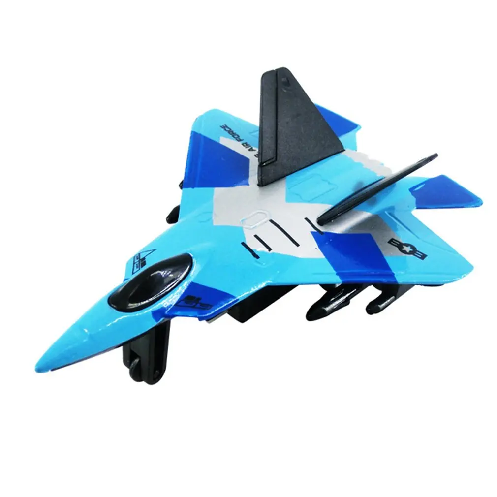 

Модель самолета истребитель детский, тяговый самолет из металлического сплава, модель игрушечного самолета, подарок для детей