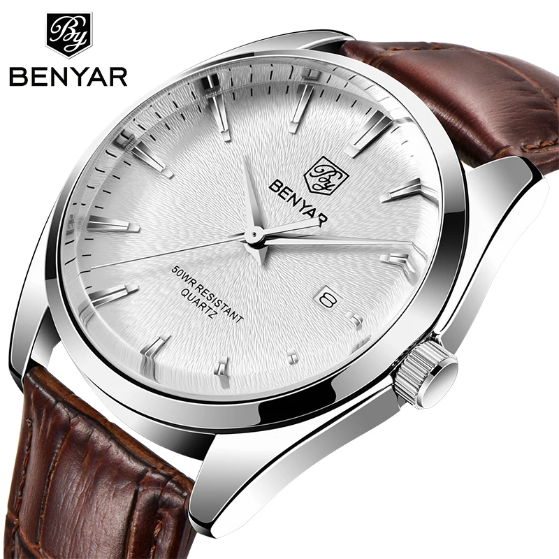 

BENYAR 2020 New Top Brand Men Sport Quartz Watch Luxury Men Waterproof WristWatch New Fashion Casual Men Watch relogio masculino