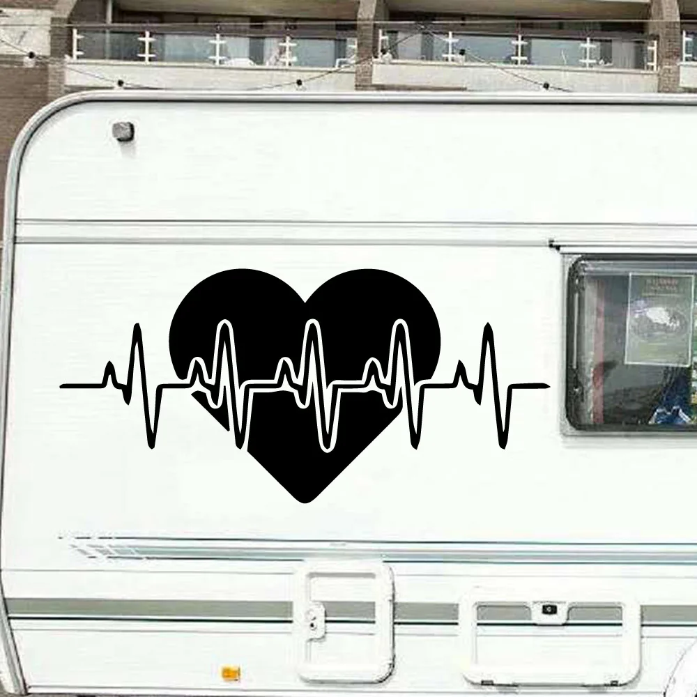 

Art Design Heartbeat Stickers Ussr Creative Vinyl Sticker On Car Stickers And Decals Window Sticker Car-Styling Decal