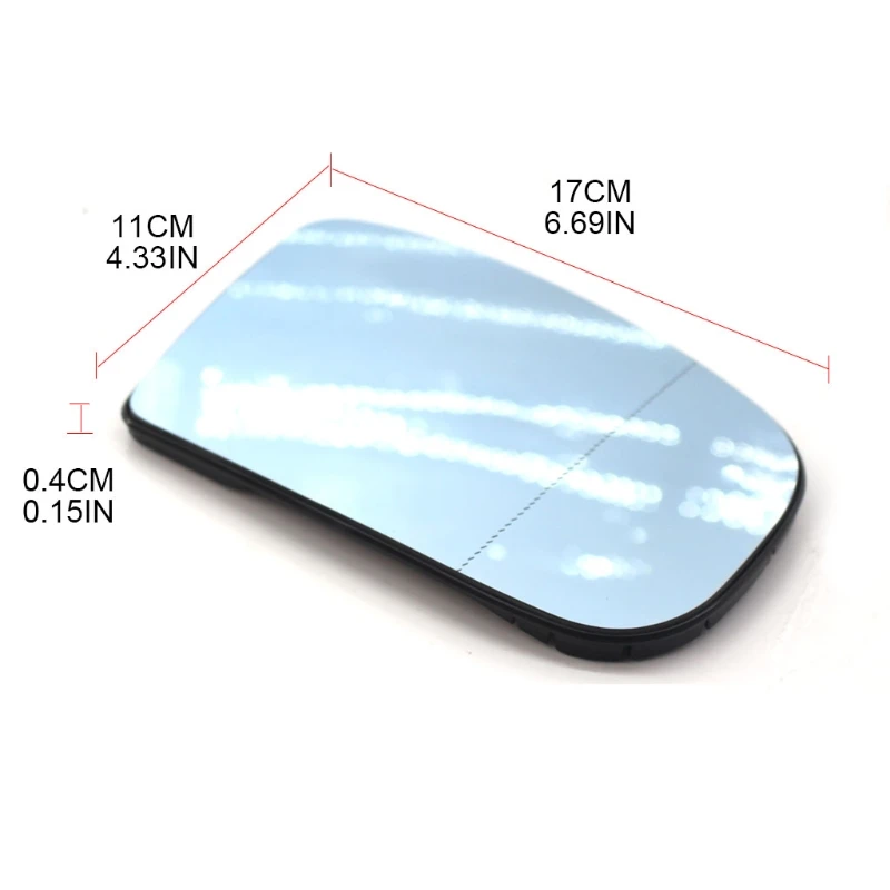 

Vehicle Heated Back Mirror Lens for W220 98-02 2208100321 Right Left Side Rearview Mirror Glass Auto Exterior Parts