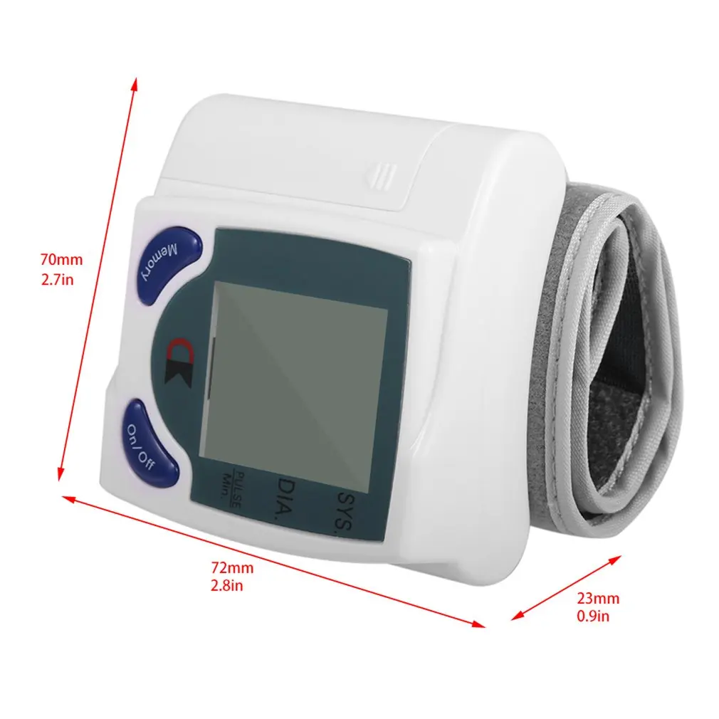

Health Care Automatic Digital Wrist Monitor for Measuring Heart Beat And Pulse Rate DIA