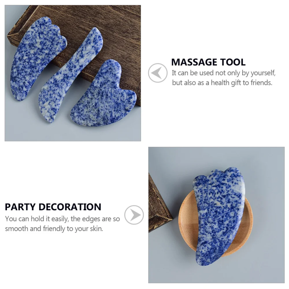 

1pc Durable Scraping Tool Jade Scraping Plate (Assorted Color)