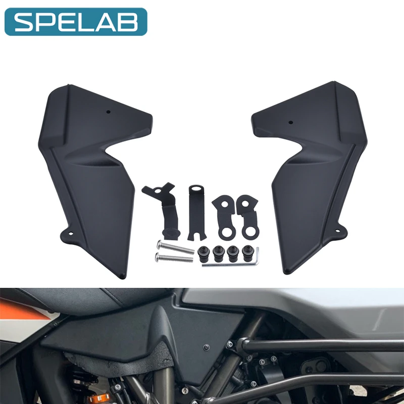 SPELAB мотоциклетные боковые панели радиатора обтекатель Крышка защита для KTM 1050 1090