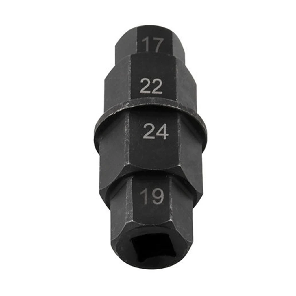 

Carbon Steel Universal Axle Tool Allen Driver Spindle Adapter Tools 17-24mm