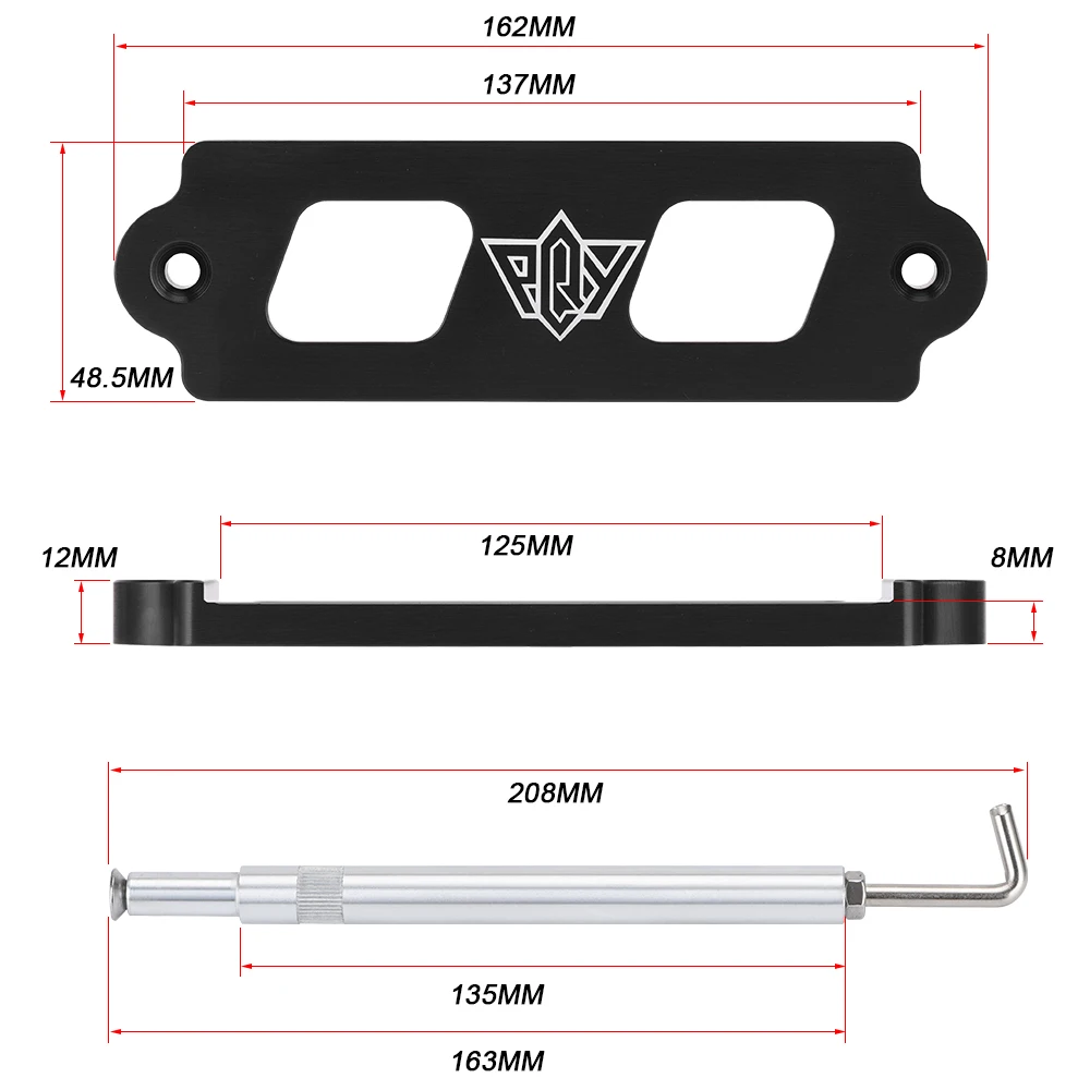 Набор для подтяжки аккумулятора удерживающий стержень с крючками из нержавеющей