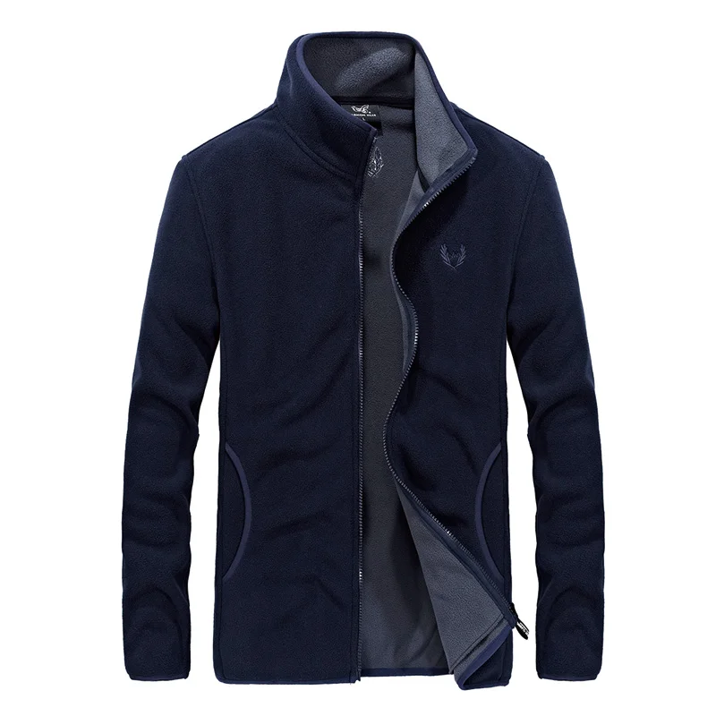 

New 2018 Cotton Jackets Men and women Solid Color Patchwork Embroidery Jacket Male Casual Outerwear Brand Coats Jaqueta