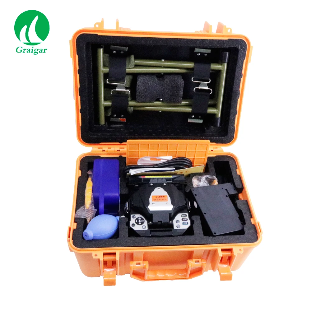 

A-80S Automatic Fusion Splicer Machine FTTH Fiber Welding Machine Optical Fiber Fusion Splicer