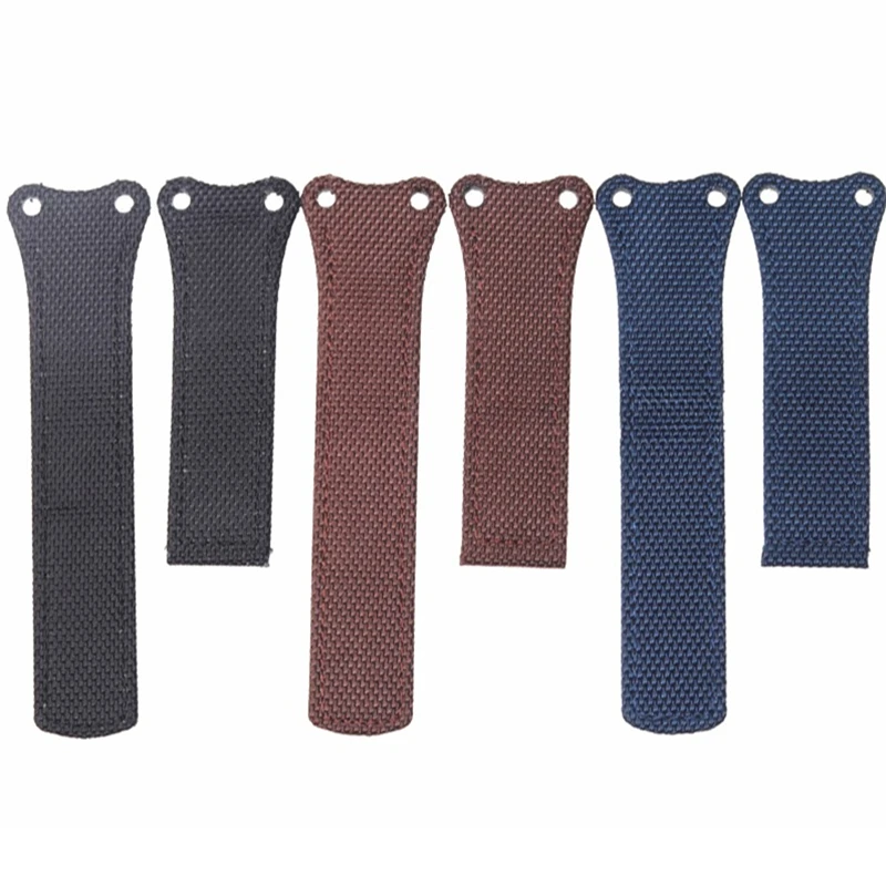 Luxury high quality leather strap woven nylon for TAG Heuer Calella bracelet watchbands  belt