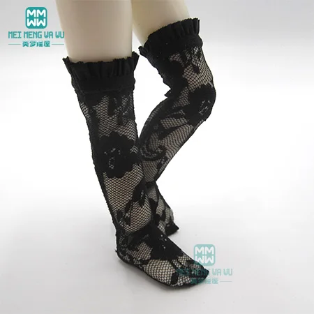 Аксессуары для кукол fit 1/6 1/4 1/3 BJD MSD YOSD MYOU SD13 SD10 кукольные носки, Длинные Гетры, кружевные чулки - Цвет: 22